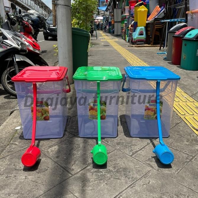 

LION STAR - Tempat Es Buah 35 Liter + Gayung / Toples + Gayung 35 Lite ln