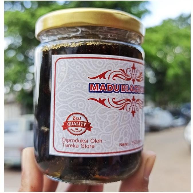 

MADU BLACK GARLIC 250 GRAM | BLACK GARLIC HONEY | BAWANG HITAM TUNGGAL