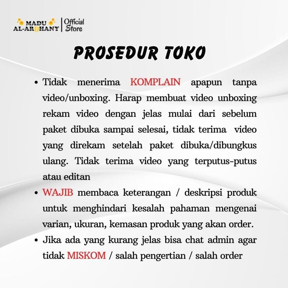 

MADU AL ARDHANY - Madu Bawang Putih Tunggal ( Bawang Lanang ) 350 Gram