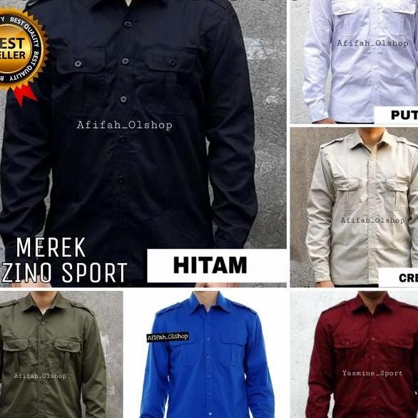 Kemeja Seragam Security Lengan Panjang Enzino Sport