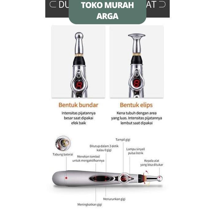 PENA AKUPUNTUR PIJAT ELEKTRIK MAGNETIK MERIDIAN ENERGY TERAPI   PENA AKUPUNTUR PEN ALAT PIJAT ELEKTR