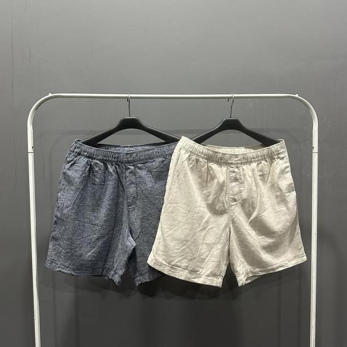 ANKO Linen Cotton Pull On Shorts