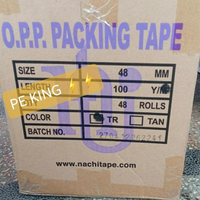 

TERMURAH ISOLASI NACHI BENING / COKLAT PER BOX. Barang Asli No KW! Kirim Kilat