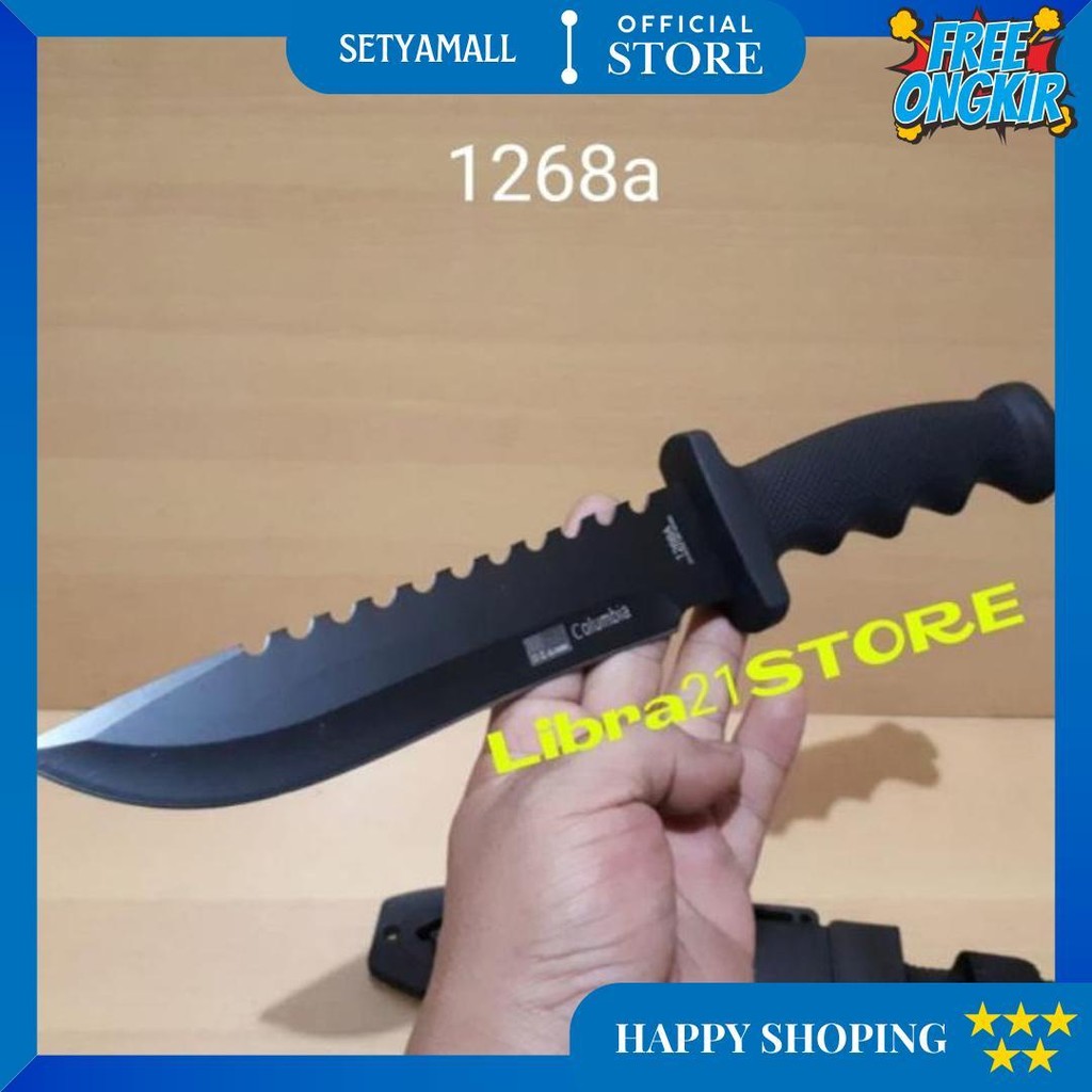 Survival Kit Pisau Columbia/Rmbo 1248A / 1268A / 1278A Peralatan Outdoor Promo Puncak
