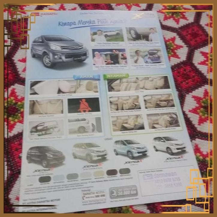 [RBM] BROSUR DAIHATSU XENIA FLYER