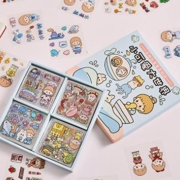 

HRG DISKON Sticker PET Set Box 100 Lembar / Stiker Tahan Anti Air