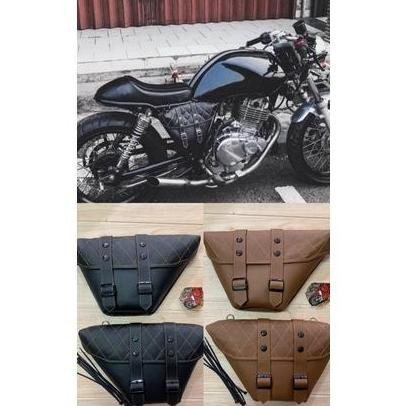 Tas Motor Sidebag Side Bag Cover Bok Aki Cb100 Japstyle Bratstyle Baru