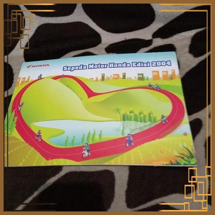 [RBM] BROSUR HONDA 2004 POSTER