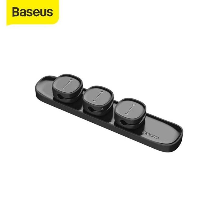 

PROMO Baseus Kabel Klip Penjepit Kabel Cable Holder Organizer Magnetic