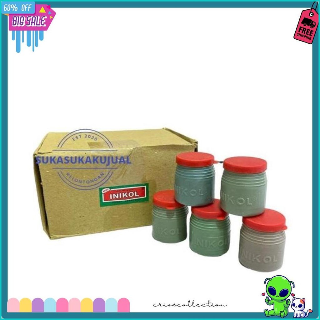 

(24Botol)Lem Kertas/Lem Inikol/Lem Colek Diskon Setengah Harga