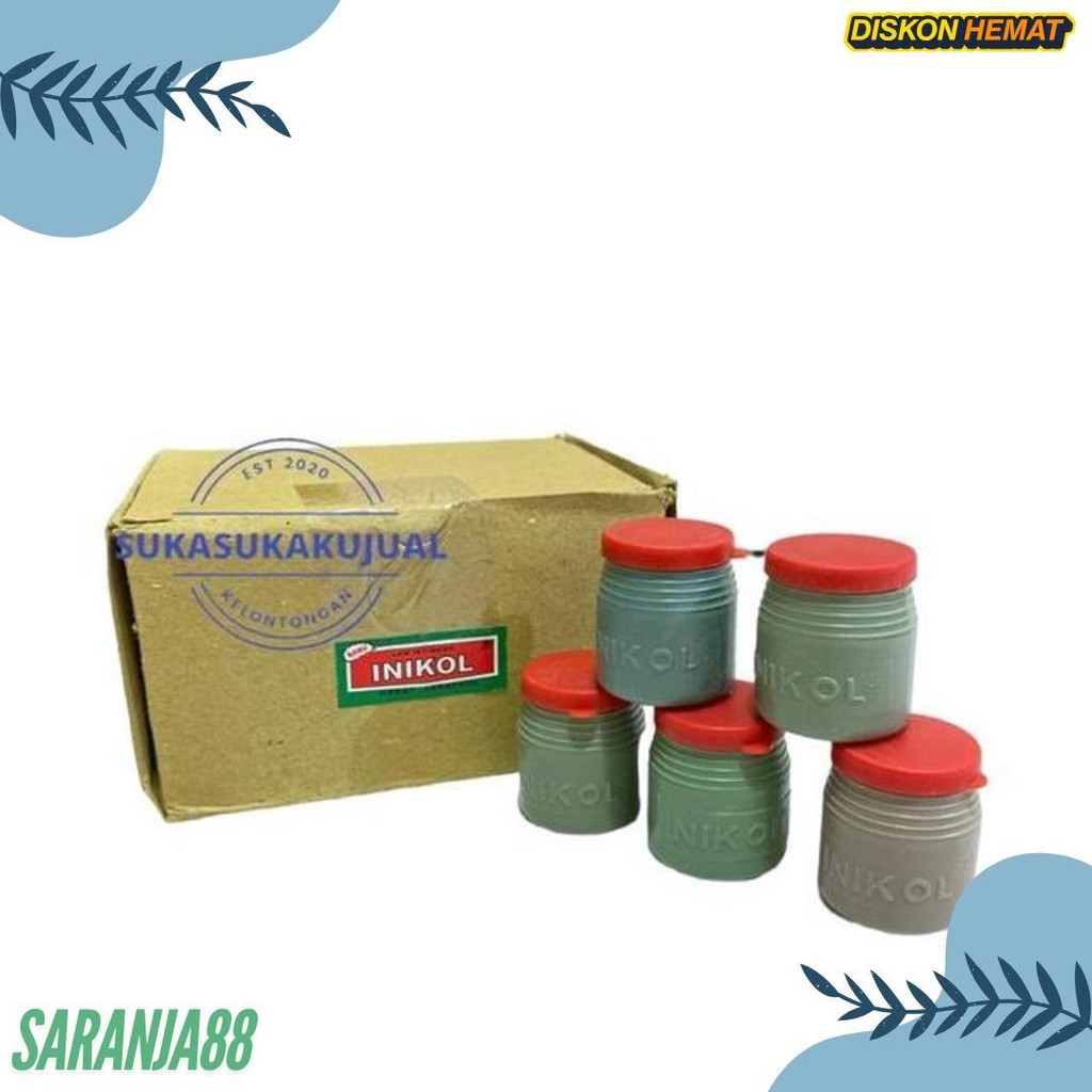 

(24Botol)Lem Kertas/Lem Inikol/Lem Colek Diskon Setengah Harga