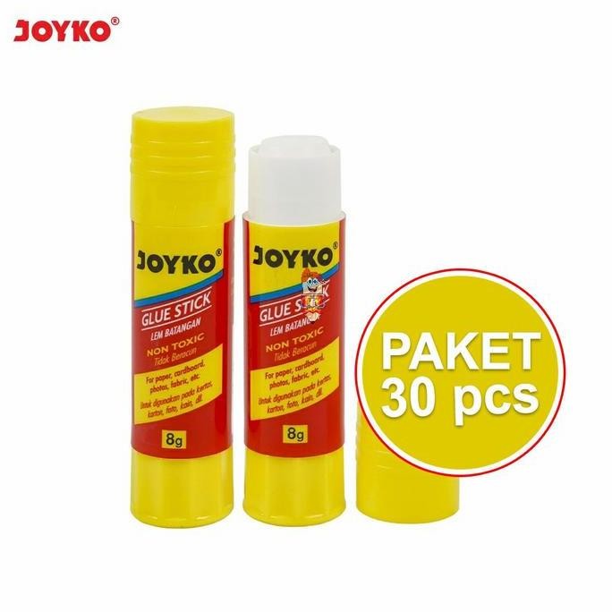 

HOT PROMO PAKET 30 PCS Lem Stick Joyko GS-09 8gr