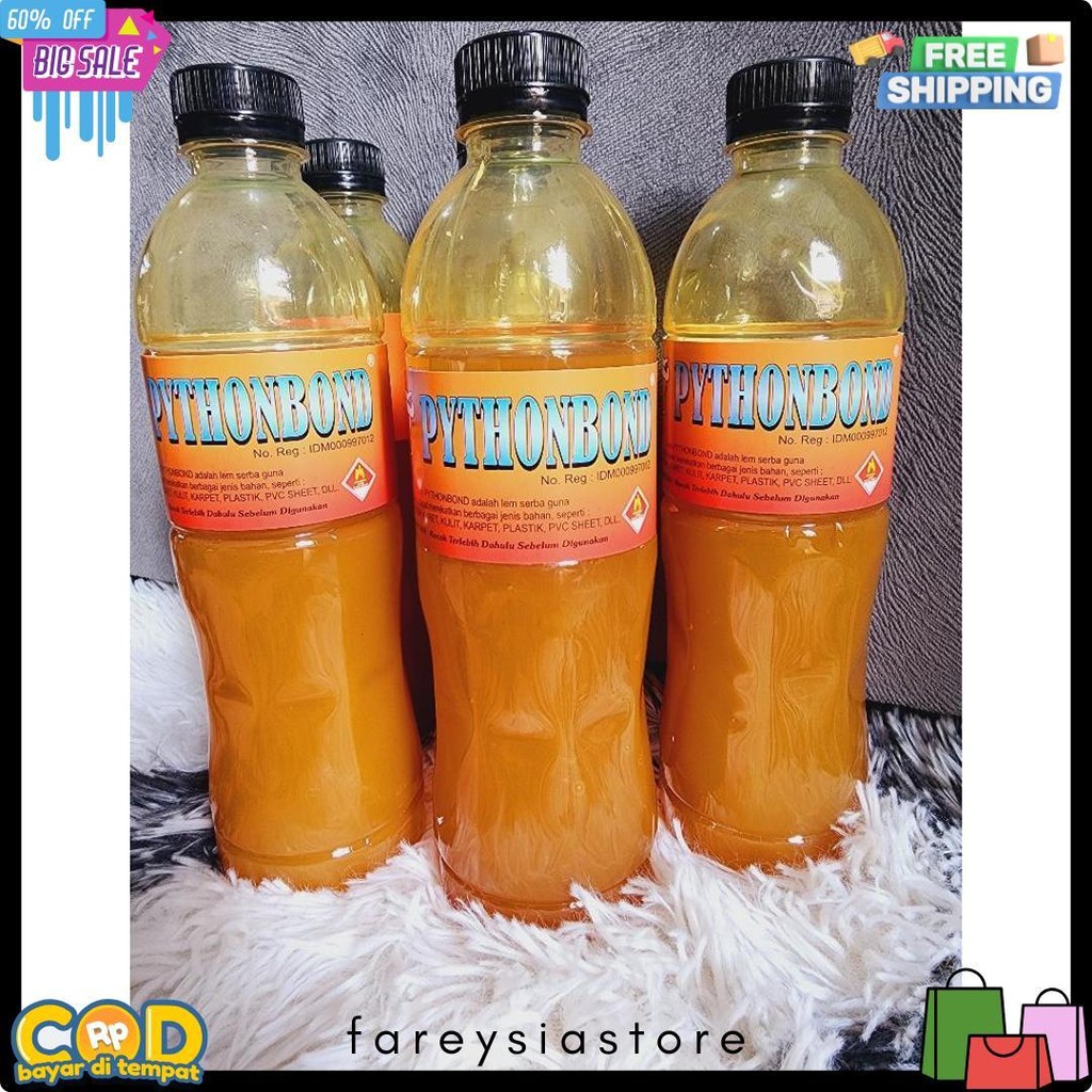 

Lem Kuning Botolan 600Ml Pythonbond Tahan Lama Diskon Setengah Harga