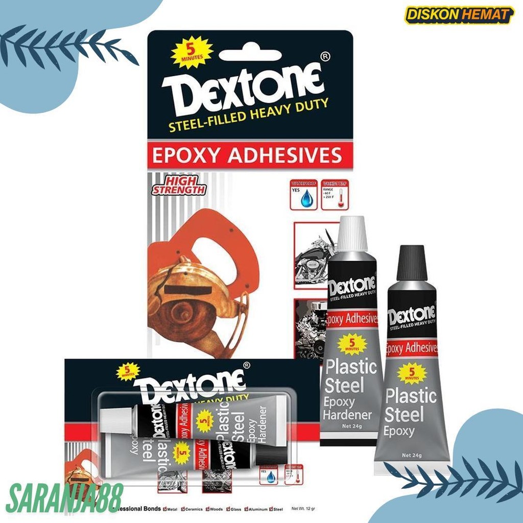 

Lem Besi Dextone Steel 48 Gram / Lem Serba Guna Flash Sale! Diskon Hingga 70%