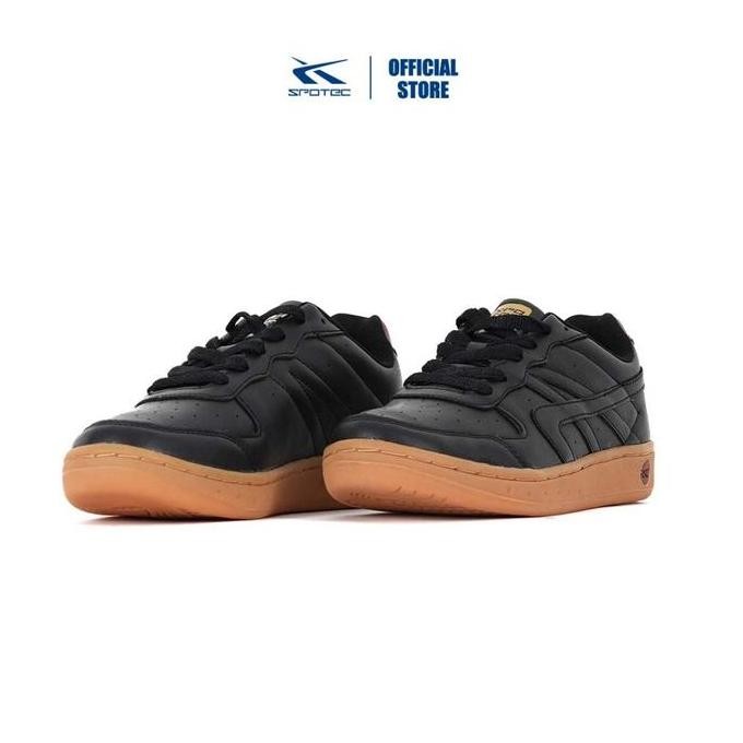 Spotec Sneakers Navaro Sepatu Sneakers Pria Wanita - Hitam Gum