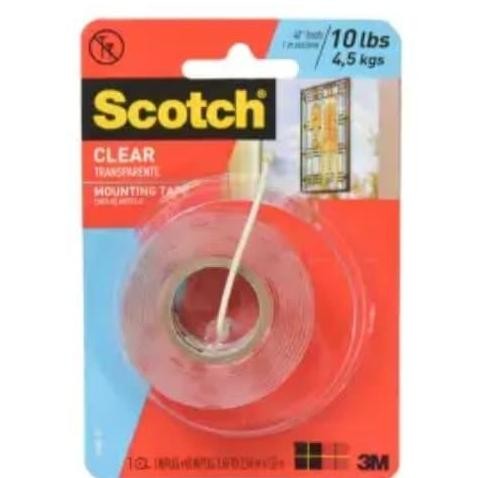 

MURAH 3M Scotch Double Tape 4,5kg Transparan