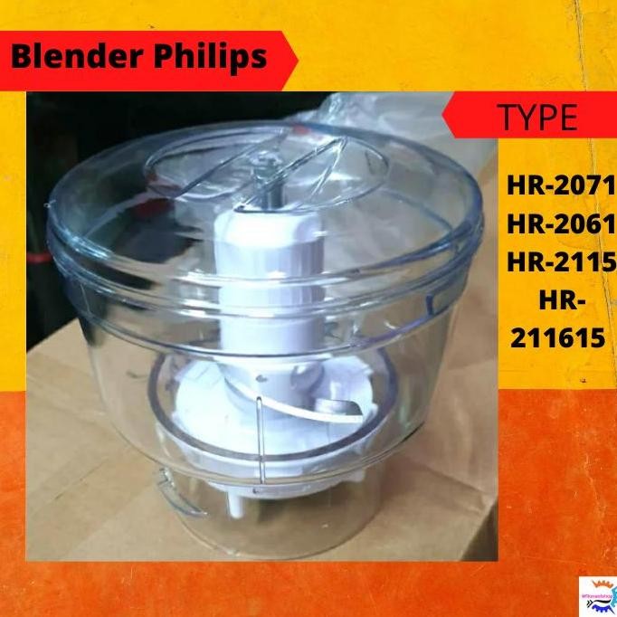 Tersedia BLENDER PHILIPS COPER DAGING TYPE HR-2071 HR-2061 HR-2115 HR-2116