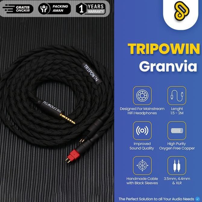 TRIPOWIN GRANVIA High-purity 26AWG 36x4-core OFC Litz Headphone Cable