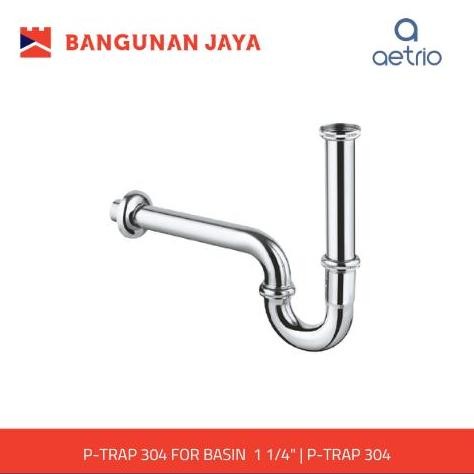 Grosir Aetrio P-Trap 304 For Basin 1 1/4" | P-Trap304
