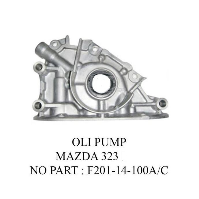 oil pump pompa oli mazda 323 ford laser ysk F201-14-100A