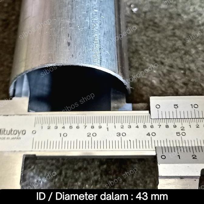 Grosir Pipa Besi Monel 1.8 Inch | Od 45Mm / Id 43Mm Tebal 1Mm