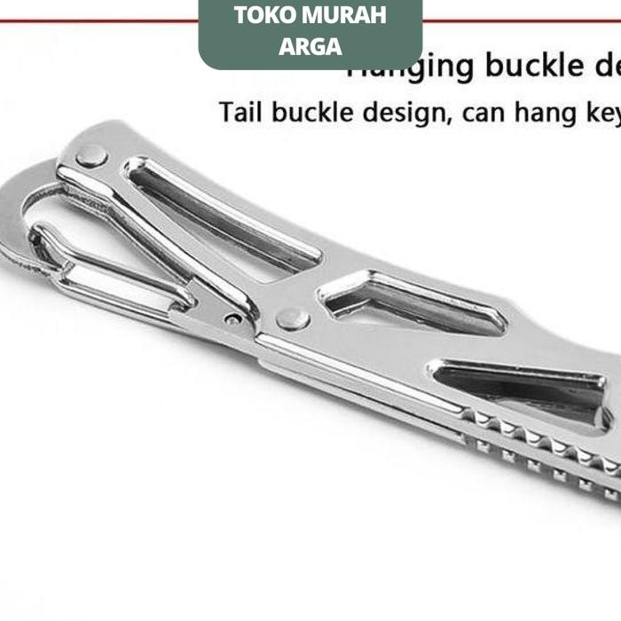 SAKU LIPAT CARABINER KEYCHAIN EDC PRAMUKA     SAKU LIPAT CAMPING OUTDOOR CARABINER KEYCHAIN EDC PRAM