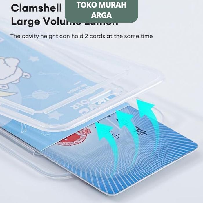 

DELI 64804 TEMPAT ID CARD HOLDER COVER CARD FRAME ID DELI 64804 ID/IC SET TEMPAT ID CARD HOLDER COVER CARD FRAME ID NAMETAG NAME TAG NAMA 2 SISI PLASTIK PVC MODEL BOX TRANSPARANT BENING INTEGRATED KARTU ATM ETOLL EMONEY LANYARD GANTUNGAN KUNCI TAG