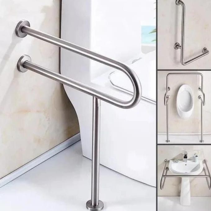 DISABILITY TOILET / PEGANGAN TOILET LANSIA / PEGANGAN KAMAR MANDI