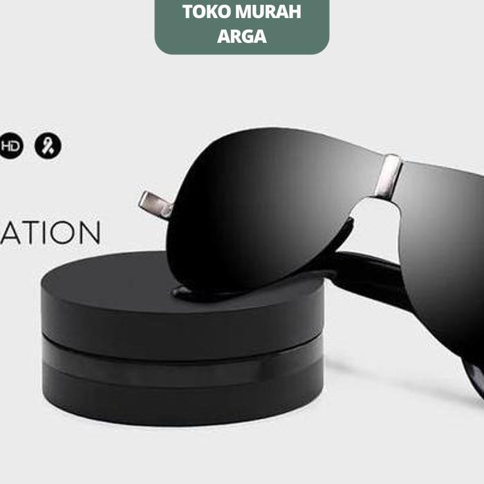 HDCRAFTER SUNGLASSES PRIA HD POLARIZED PANTAI MOBIL    HDCRAFTER SUNGLASSES KACAMATA HITAM PRIA HD P