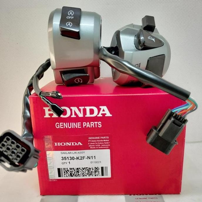 Tersedia SAKLAR LAMPU SCOOPY ALL NEW K2F 2021-2023 KIRI KANAN