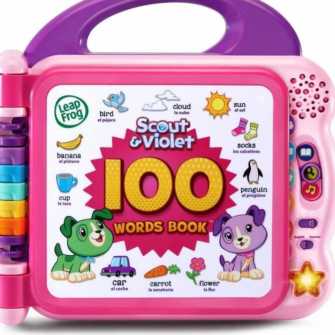 Leapfrog Scout & Violet 100 Words Book Bilingual