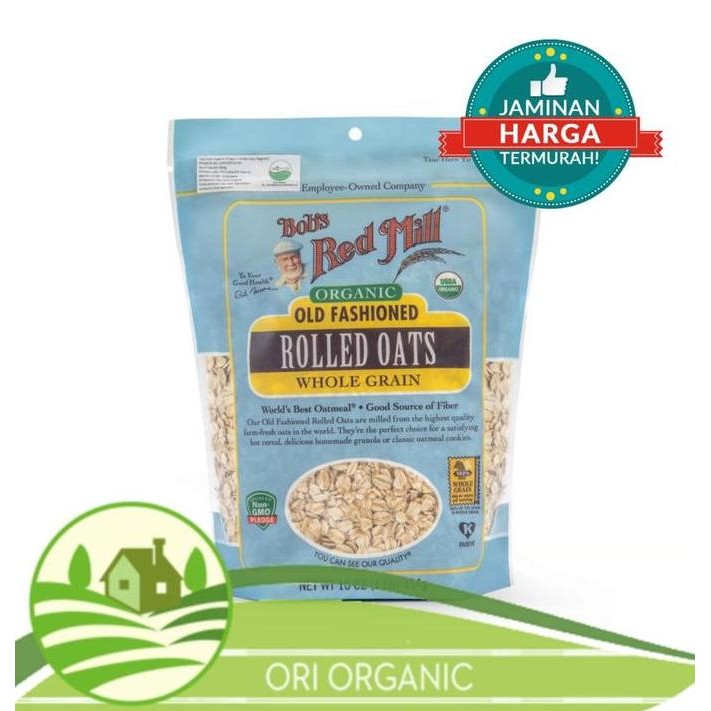 

Bobs Red Mill Organic Old Fashioned Rolled Oat 32Oz 907G Promo