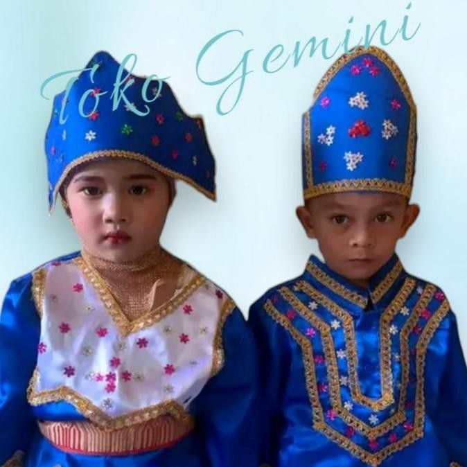 Baju Adat Gorontalo / Baju Adat Gorontalo Anak / Baju Gorontalo Anak