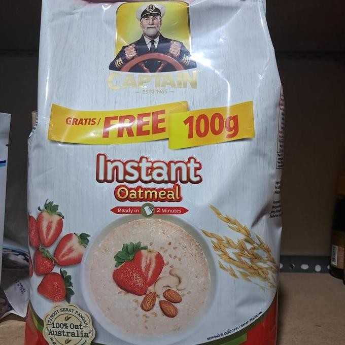 

Captain Oats Instant Oatmeal Terlaris