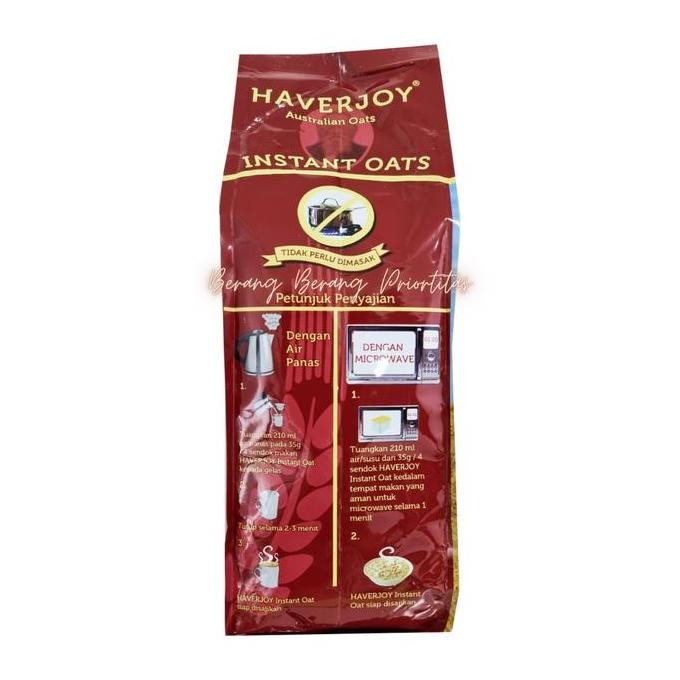 

Haverjoy Havermout Instant 1 Kg Australian Oat Oatmeal Terlaris