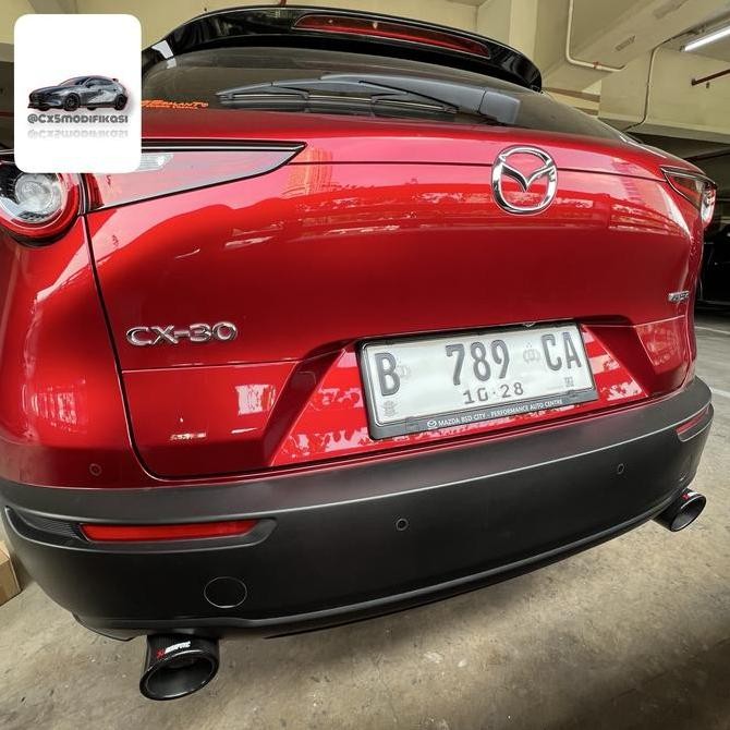 Carbon Muffler Tip Mazda CX3, CX8, CX5, CX9, Mazda3 @cx5modifikasi