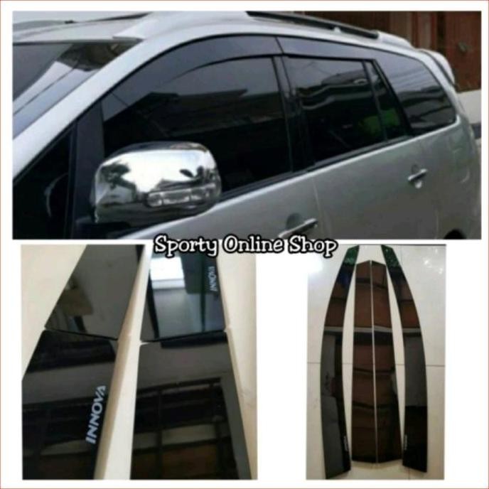 Talang Air Mobil Innova 2005-2015 Model Flat Rata Car Asli