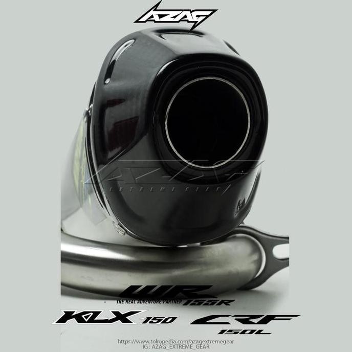 KNALPOT NORIFUMI ROCKET 4 CARBON ORINAL KLX D TRACKER