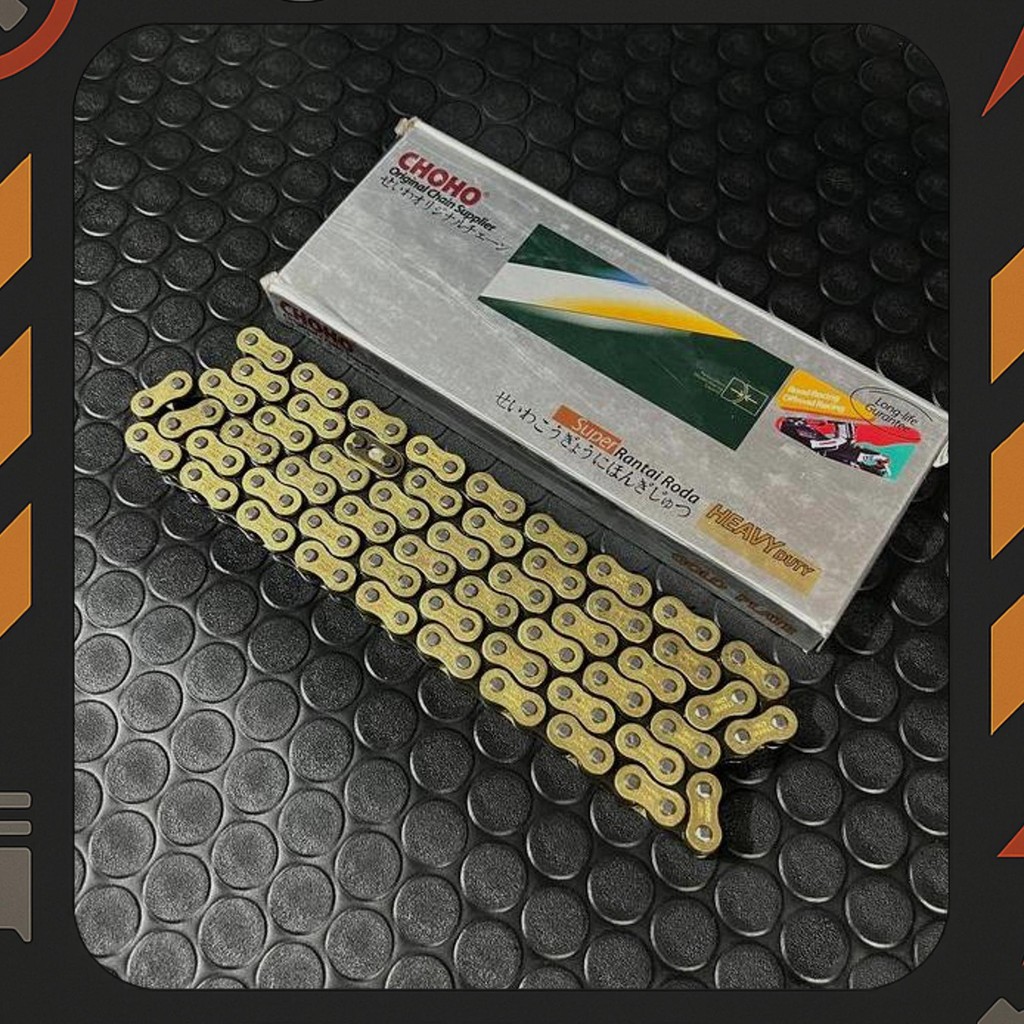 Rantai Choho 428H 108L Gold Rantai Roda Gold Choho Original