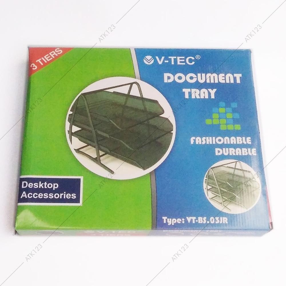 

Rak Kertas / Document Tray 3 Susun - V-Tec VT-BS.03JR
