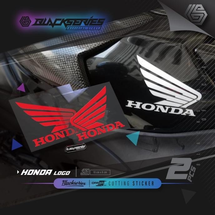 [Allthebest] Cutting Sticker Honda Logo | Stiker Logo Honda