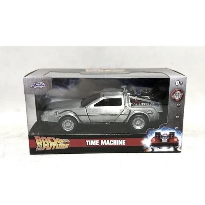 Diecast Back To Future I - Delorean Time Machine 1/32 By Jada