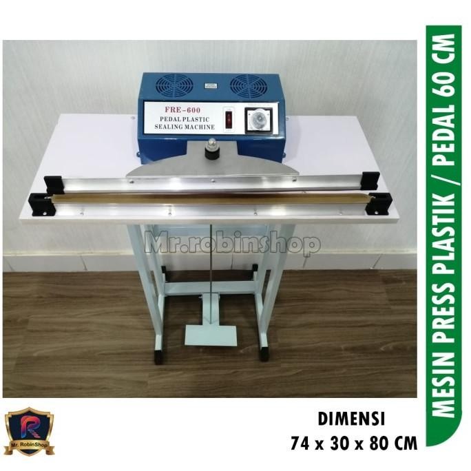 [Allthebest] mesin press pres plastik injak / pedal Impulse Sealer 60cm / mesin se