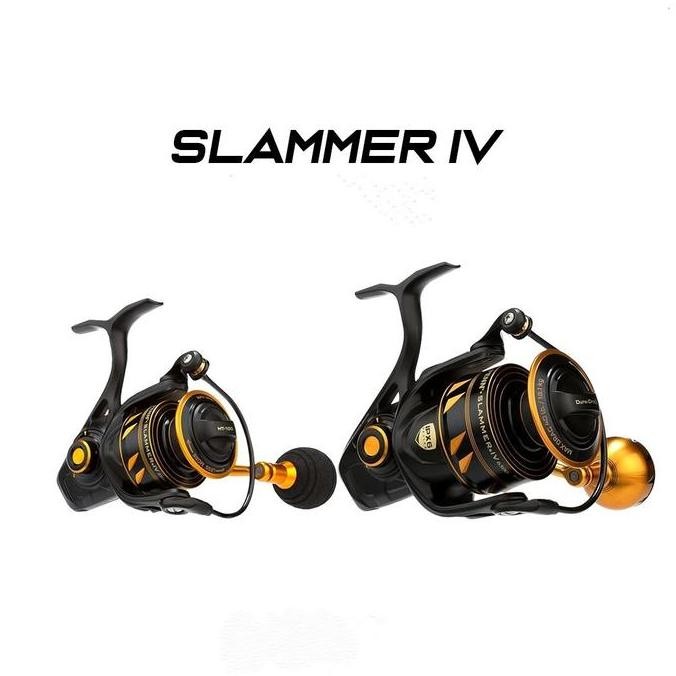 Tersedia Penn Reel Pancing Spinning Slammer IV 2500 - 10500 Metal Body IPX6 Sealed Body