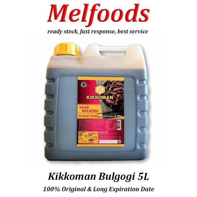 

Kikkoman Bulgogi Sauce Halal 5L Saus Daging Khas Jepang