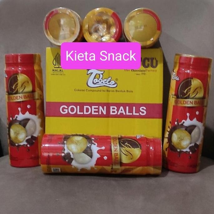 

[Flash Sale] Paket Reseller Coklat Tobelo Golden Balls 1 Dus Isi 6 Botol (Kemasan Baru)