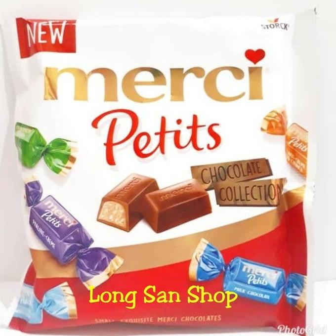 

Promo! Merci Petits Assorted Chocolate Collection 125Gr - Coklat Impor