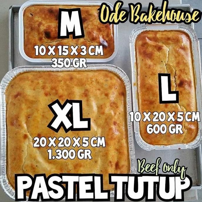 

Pastel Tutup Xtra Large (Size: 20X20X5 Cm)