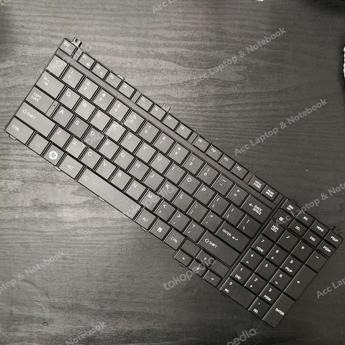 Keyboard Laptop Toshiba DynaBook B550 B551 B551/C B552 B552/F B552/G B552/H  Hitam