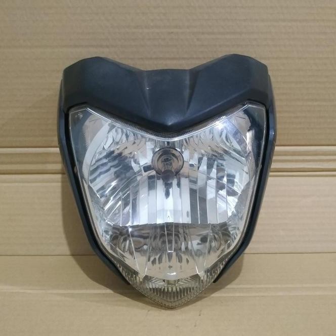 New Headlamp Yamaha Byson Karbu Original - Sparepart Copotan Sepeda Motor 100% Ori